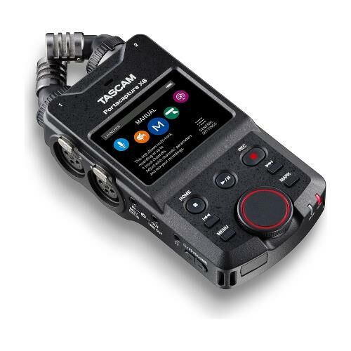 Tascam Portacapture X6 Dokunmatik Ekranlı Çok Kanallı El Tipi Ses Kayıt Cihazı