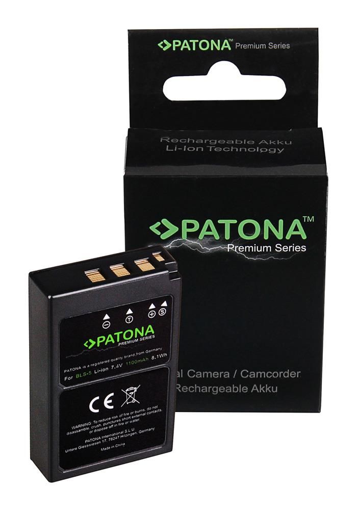 Patona Protect Batarya Olympus BLS5 İçin