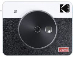 Kodak Mini Shot Combo 3 Retro Anında Baskı Dijital Fotoğraf Makinesi + Yazıcı (Beyaz)