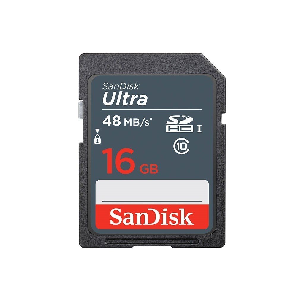 Sandisk 16GB 48mb/sn Ultra SDHC Hafıza Kartı Class 10