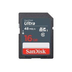 Sandisk 16GB 48mb/sn Ultra SDHC Hafıza Kartı Class 10