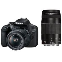 Canon EOS 2000D 18-55mm IS II + 75-300mm Kit