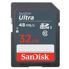 Sandisk 32GB 48mb/sn Ultra SDHC Hafıza Kartı Class 10