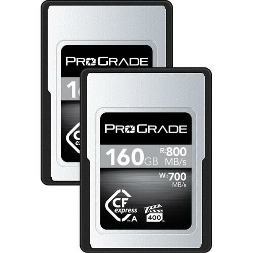 ProGrade Digital 160GB CFexpress 2.0 Type A Hafıza Kartı (2'li Paket)