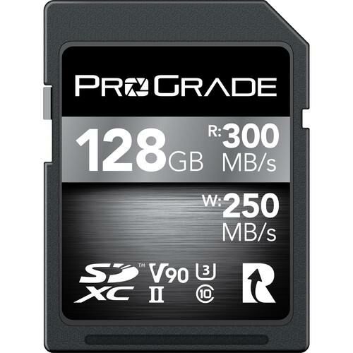 ProGrade Digital 128GB UHS-II SDXC V90 Hafıza Kartı