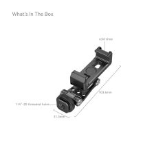 SmallRig 4382 Metal Telefon Tutucu