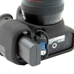 Sanger Canon 80D Uyumlu Silikon Kılıf