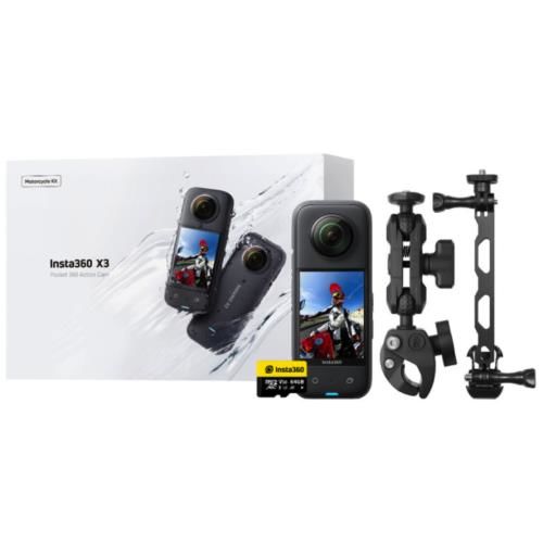 Insta360 X3 360 Kamera Motorcycle Kit (Yeni Versiyon)