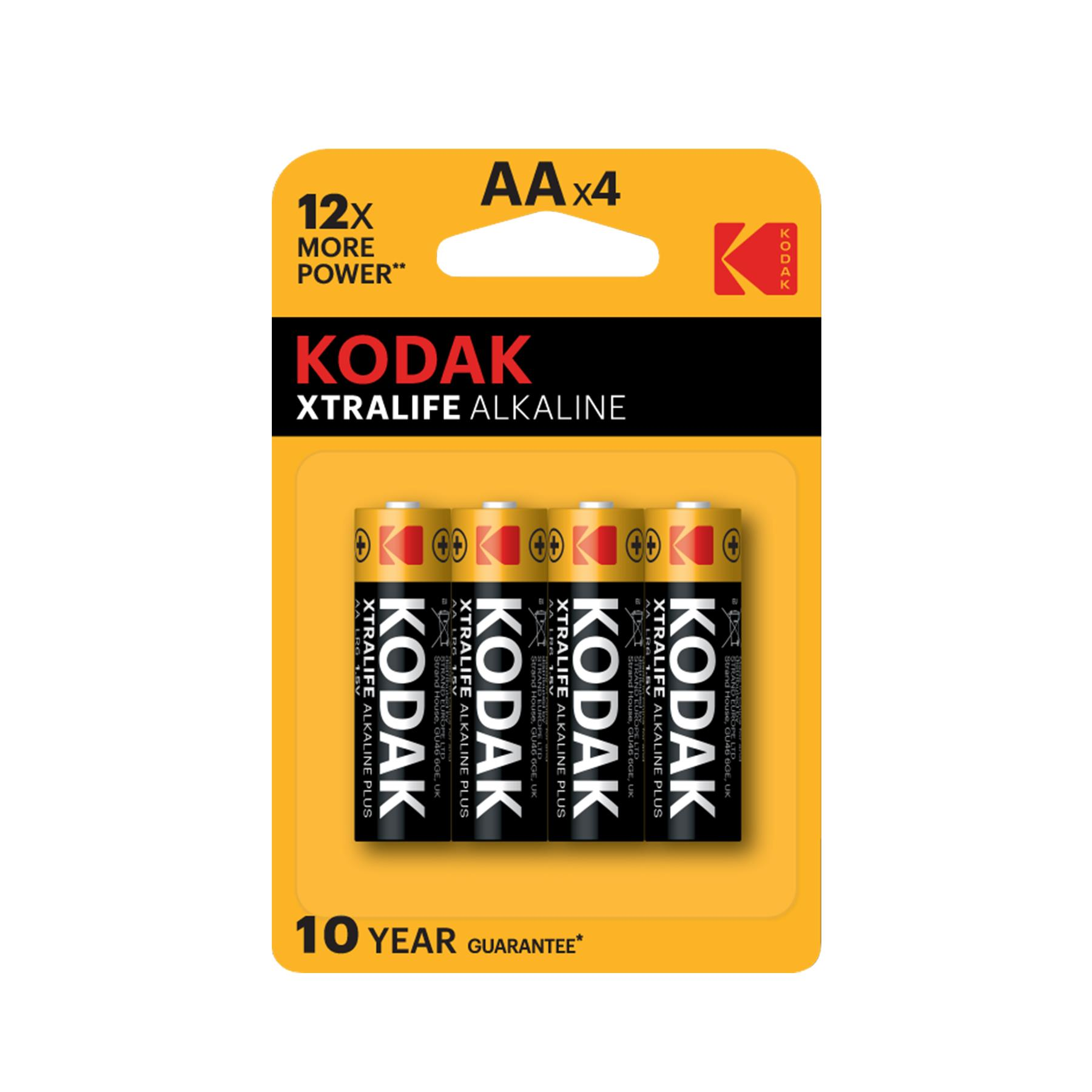 Kodak Xtralife 4 Adet Alkalin Kalem Pil-AA