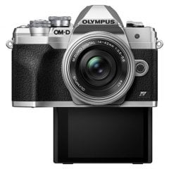 Olympus OM-D E-M10 Mark IV 14-42mm EZ + 40-150mm Lens Kit