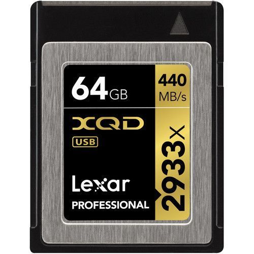 Lexar 64GB 2933x XQD 2.0 Hafıza Kartı