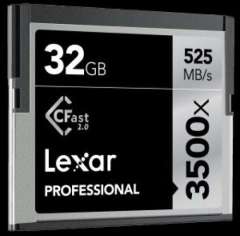 Lexar 32GB Professional 3500x CFast 2.0 Hafıza Kartı