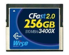 Wise 256GB 3400X CFast 2.0 Hafıza Kartı