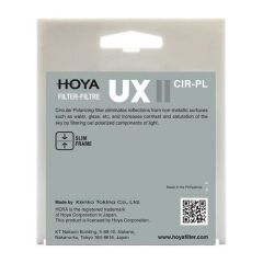 Hoya 55mm UX II Circular Polarize Filtre