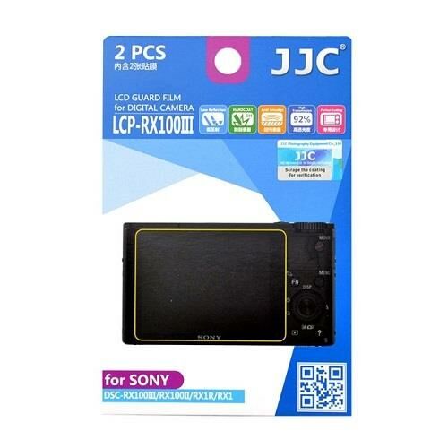 JJC LCP-RX100III LCD Ekran Koruyucu Film 2'li Paket