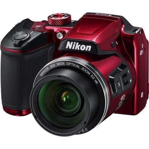 Nikon Coolpix B500 Fotoğraf Makinesi (Red)