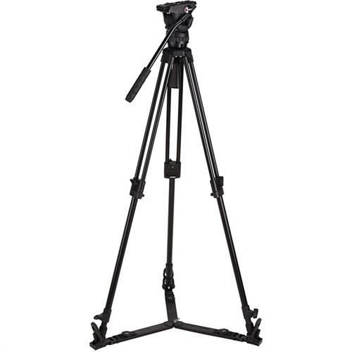 Jieyang v8 professional tripod & spreader ( camgear mark 6 gs 75mm muadili )