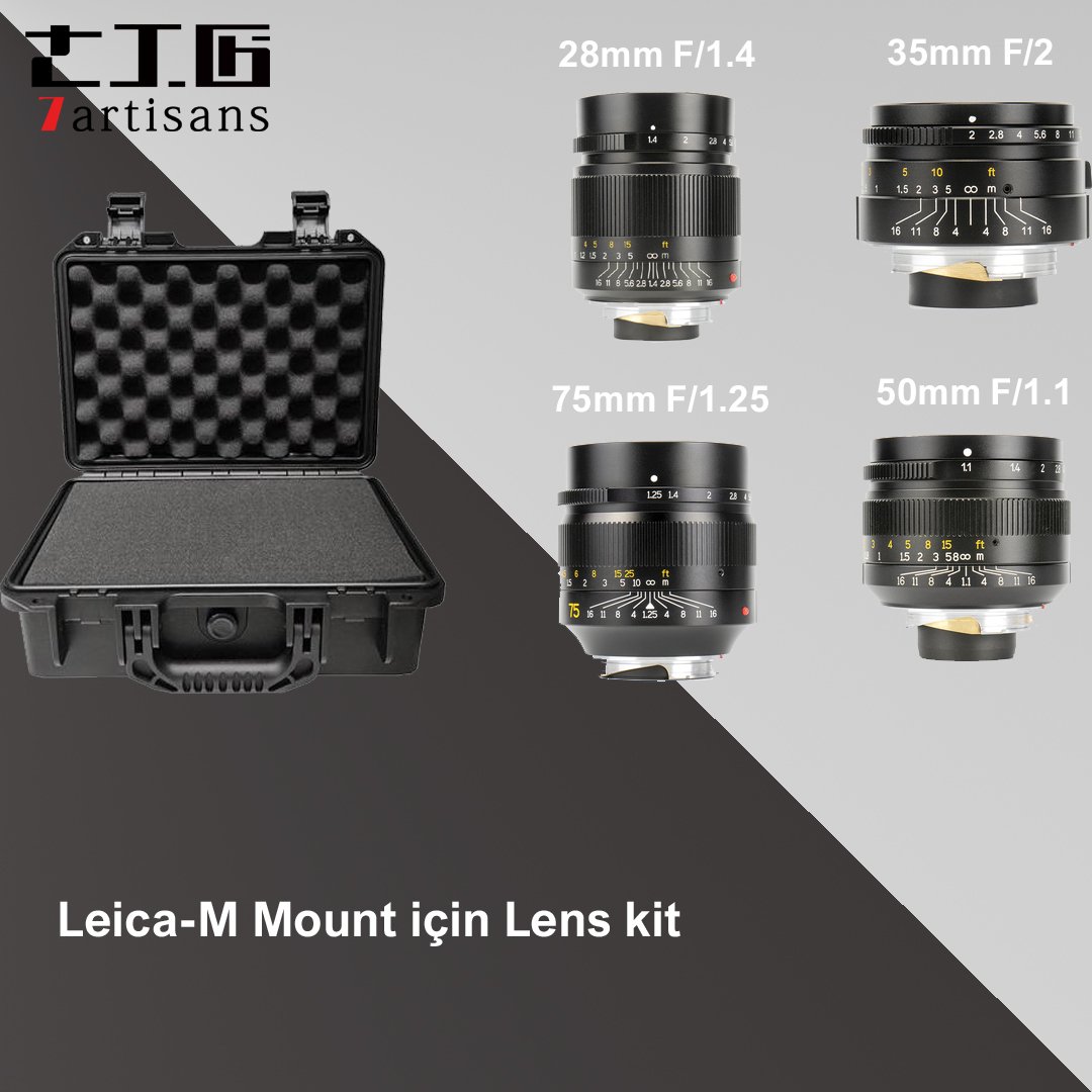 7artisans Leica M Uyumlu Avantaj Paketi