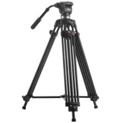 Jieyang JY0606A Alüminyum Video Tripod Kiti