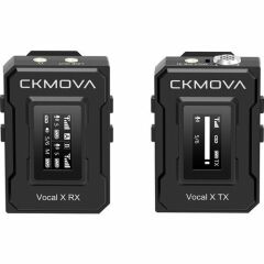 Ckmova Vocal X V1 UltraCompact 3.5mm Çıkış 2.4GHz Çift Kanallı Kablosuz Mikrofon