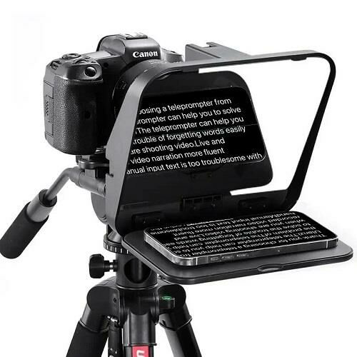 Ulanzi RT02 Tabletler ve Akıllı Telefonlar İçin Uzaktan Kumandalı Universal Teleprompter