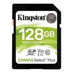 KINGSTON 128GB SDXC CANVAS SELECT PLUS SD CARD SDS2/128GB