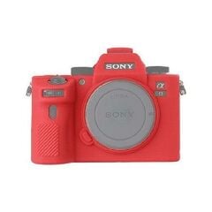 DP SONY A7R3-A73 SİLİKON KILIF (Kırmızı)