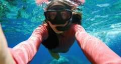 GoPro Mavi Sular için Snorkel Filtre