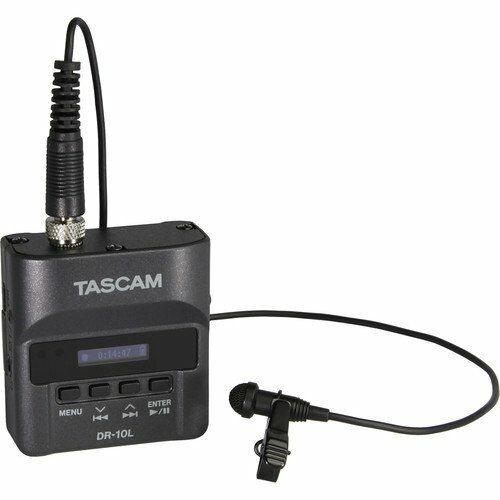 Tascam DR-10L Yaka Mikrofonu ve Dijital Ses Kaydedici