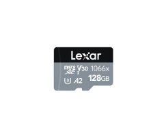 Lexar 128GB High-Performance 1066x microSDXC™ UHS-I, up to 160MB/s read 70MB/s write C10 A1 V30 U3