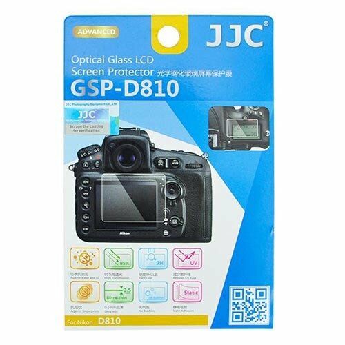 JJC GSP-D810 LCD Ekran Koruyucu Optik Cam