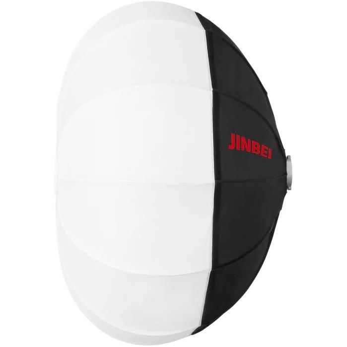 JINBEI Ø120 Quick Balon Softbox Siyah Diffuserli