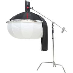 JINBEI Ø120 Quick Balon Softbox Siyah Diffuserli