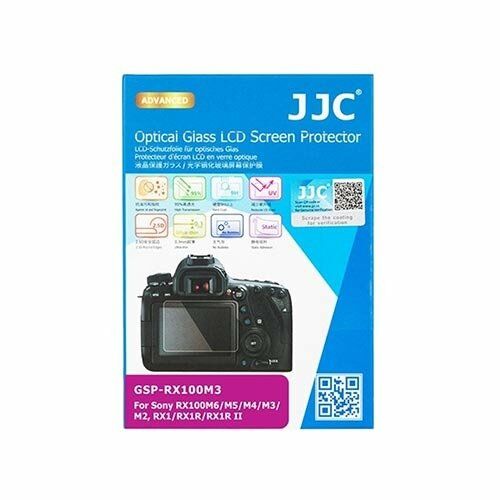 JJC GSP-RX100M3 LCD Ekran Koruyucu Optik Cam (Sony DSC-RX1, RX1R, RX1R II, RX100, RX100 II/III/IV/V/VI/VII)