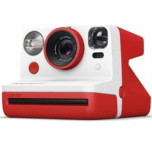 Polaroid Now Instant Film Camera (Red)