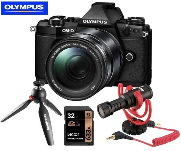 Olympus OM-D E-M5 Mark II 14-150mm Vlogger Kit