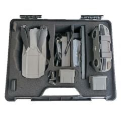 ClasCase C01 DJI Mavic Serisi Hard Case Taşıma Çantası (Siyah-Gri)