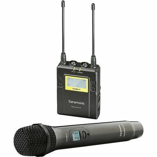 Saramonic UwMic9 RX9+HU9 Kablosuz El Mikrofonu