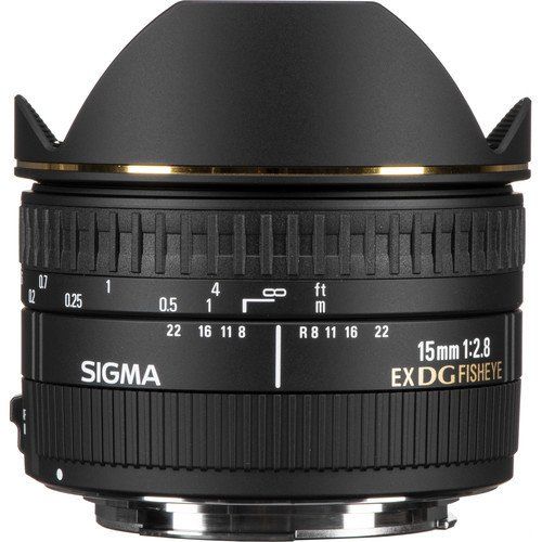 Sigma 15mm f/2.8 EX DG Diagonal Balıkgözü Lens (Canon EF-M)