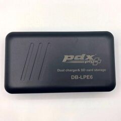 PDX LP-E6 İkili Şarj ve SD Kart Saklama Kutusu