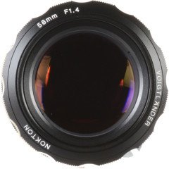 Voigtlander Nokton 58mm f/1.4 SL II B Lens (Nikon F Black)