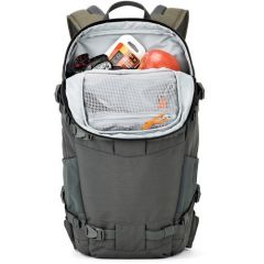 Lowepro Flipside Trek BP 350 AW Sırt Çantası (Grey/Dark Green)