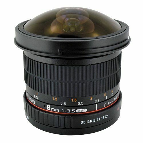 Samyang 8mm f/3.5 UMC Fish-Eye CS-II Lens (Pentax)