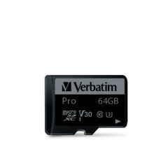 Verbatim 64GB Pro U3 SDXC Hafıza Kartı