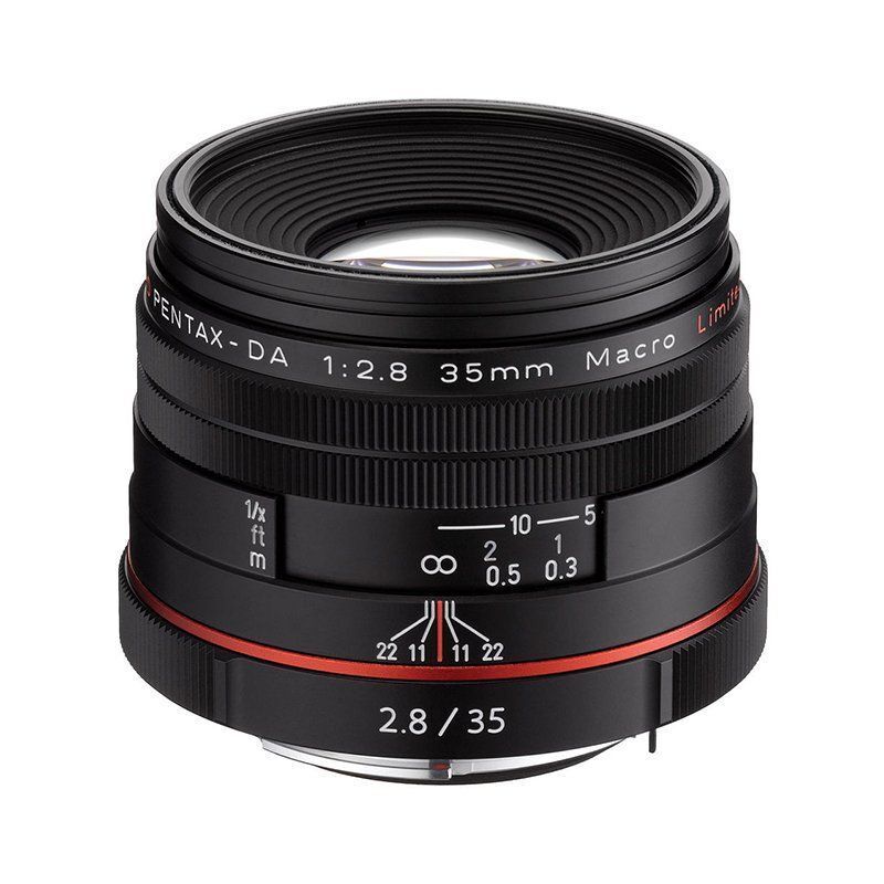 Pentax 35mm f/2.8 Macro Limited Lens Siyah