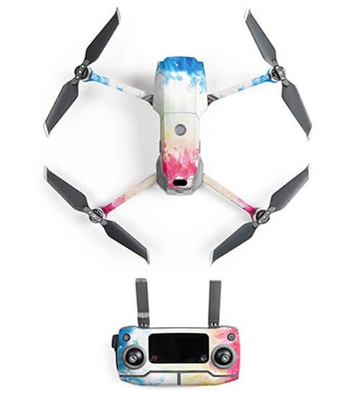 Pgytech HA-049 Skin DJI Mavic 2 (Red and Blue Painting)