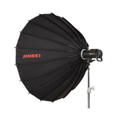 JINBEI Parabolik 140cm Deep Reflektif Softbox  Zoom Fokus Sistem ile