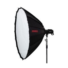 JINBEI Parabolik 140cm Deep Reflektif Softbox  Zoom Fokus Sistem ile