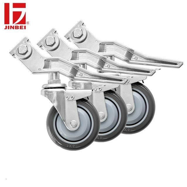 JINBEI JB11-036B 25x25mm M11-Caster Kit(3lü) Işık Standı Tekerleği