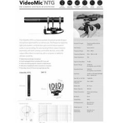 Rode VideoMic NTG Mikrofon